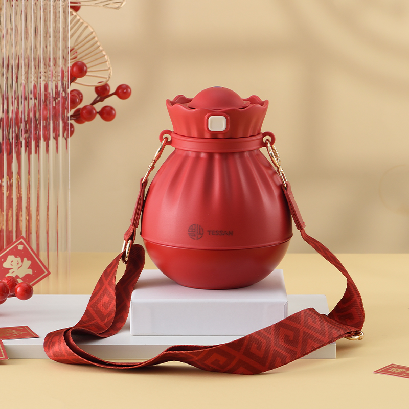 Botella de agua para niños de acero inoxidable de doble pared de 850 ml